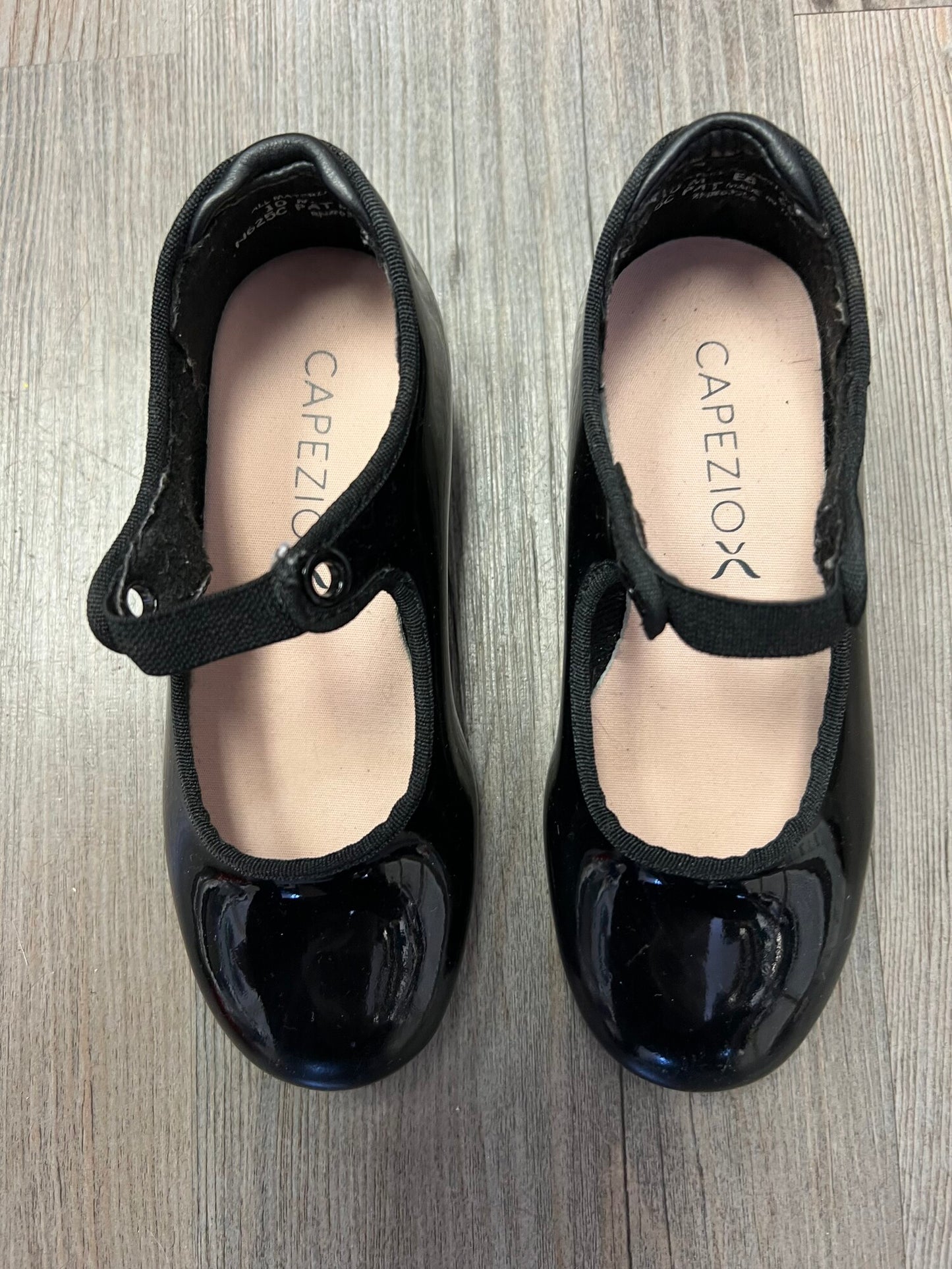 Black  Capezio Tap Shoes, 10T
