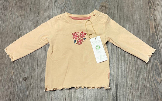 Beige  NoppiesLS Tee, 1-2M