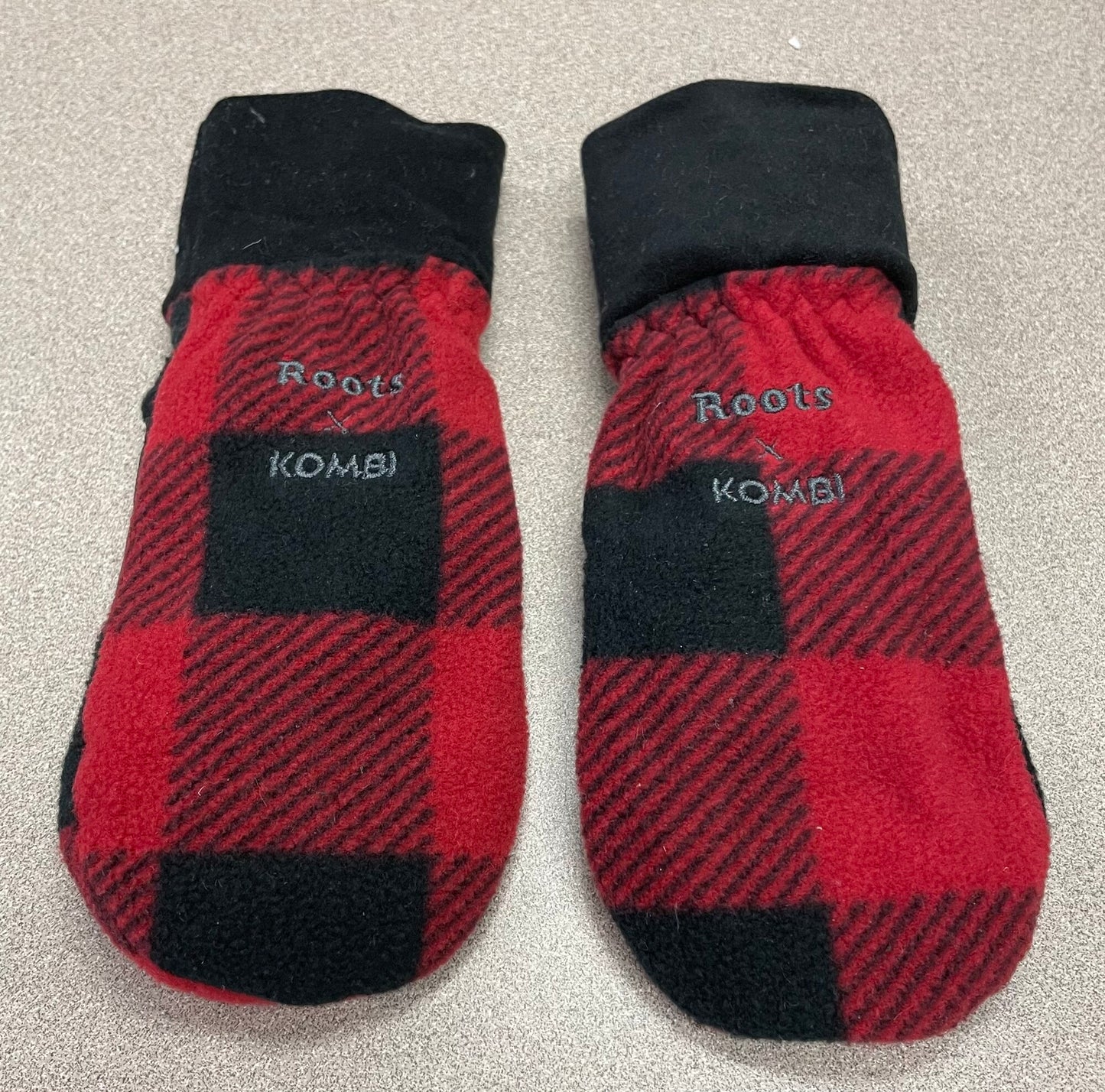 Red  Roots Kombi Mitts, 2-4Y