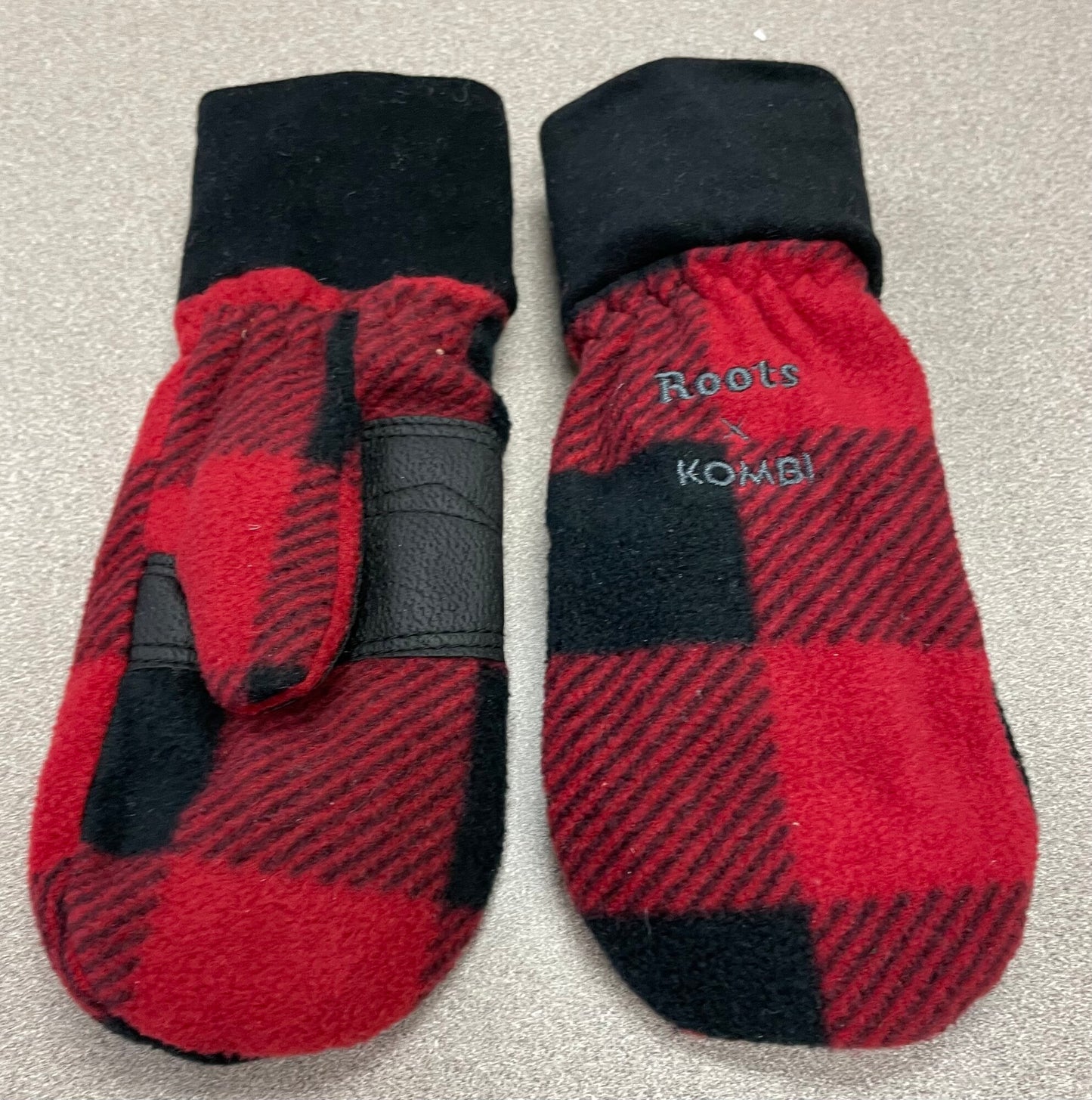Red  Roots Kombi Mitts, 2-4Y