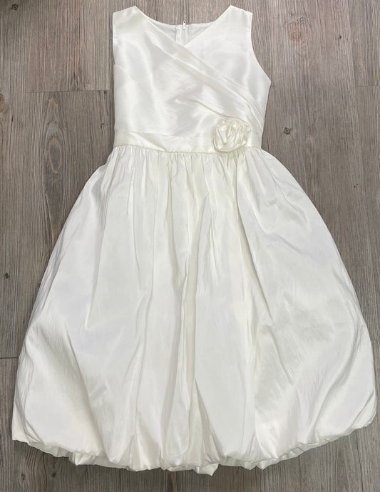 White  Sweet Kids Dress, 8Y