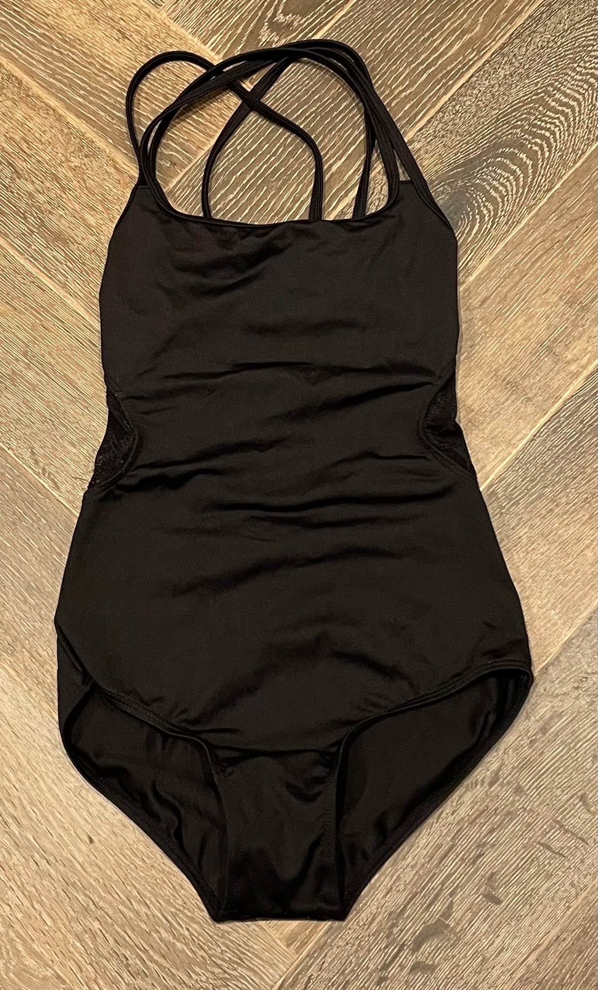Black  Mirella Leotard, 8-10Y