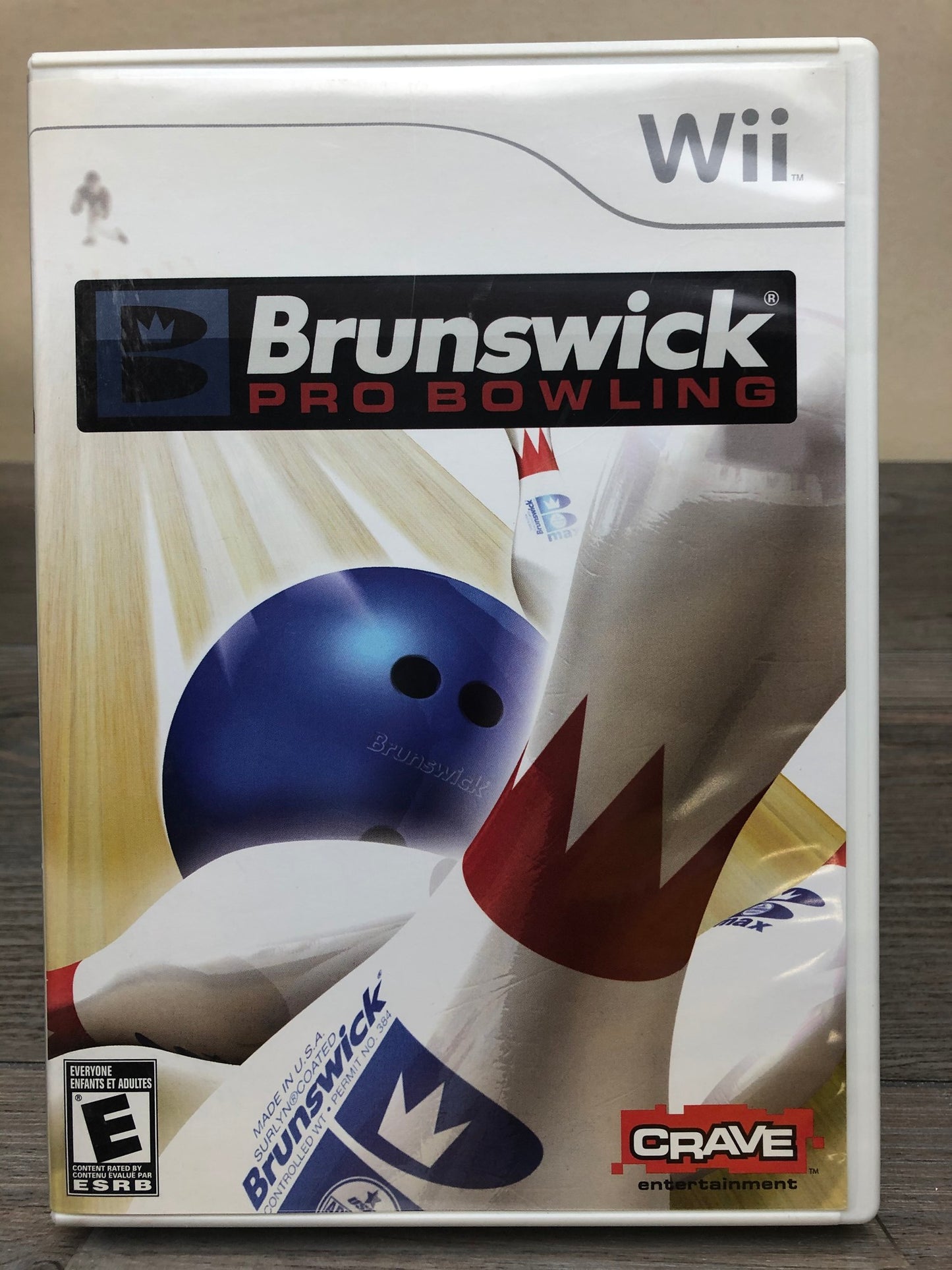 None  Brunswick Pro Bowling WII, USED