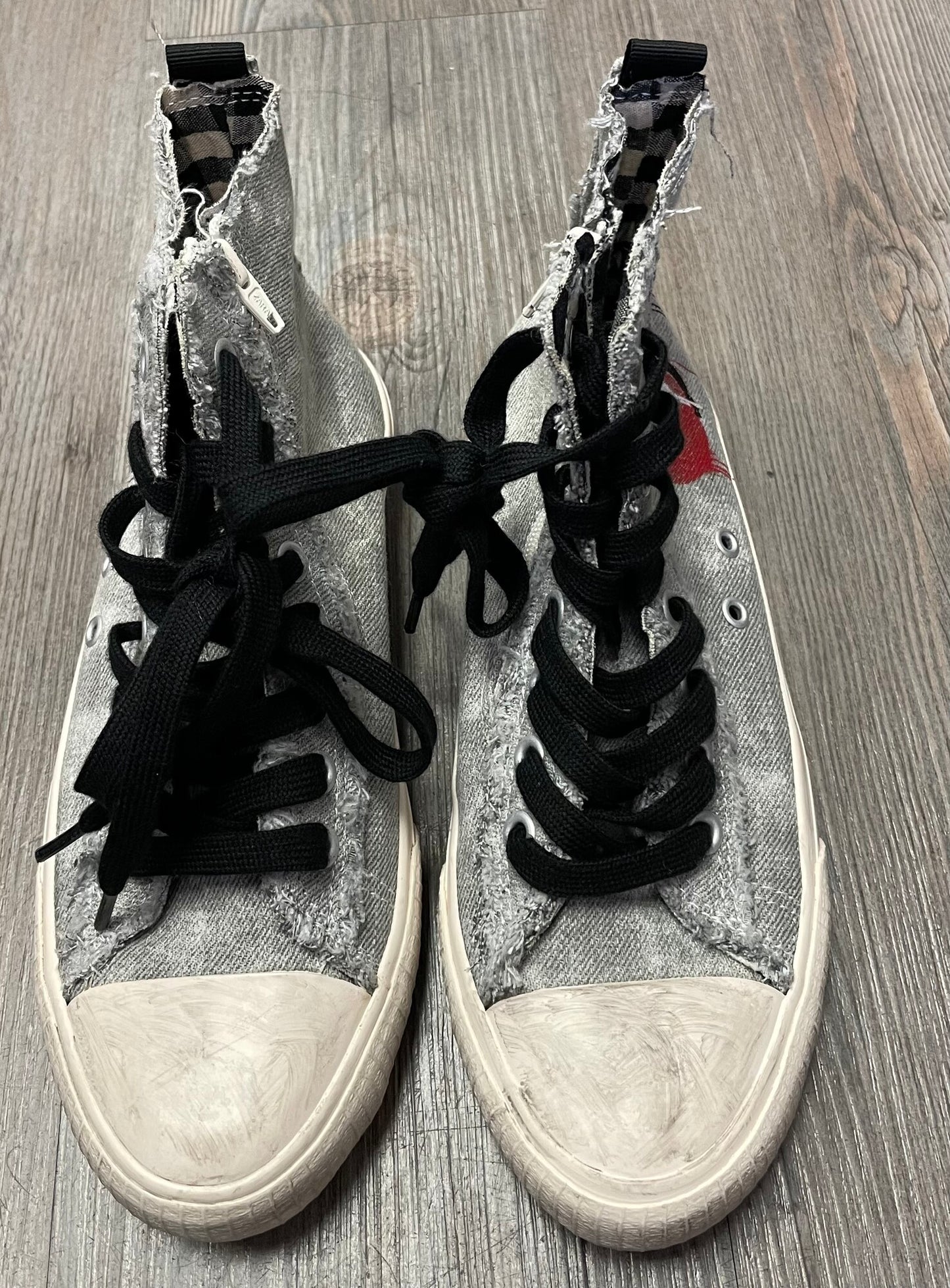 Grey  Zara Hightop Shoes, 3Y