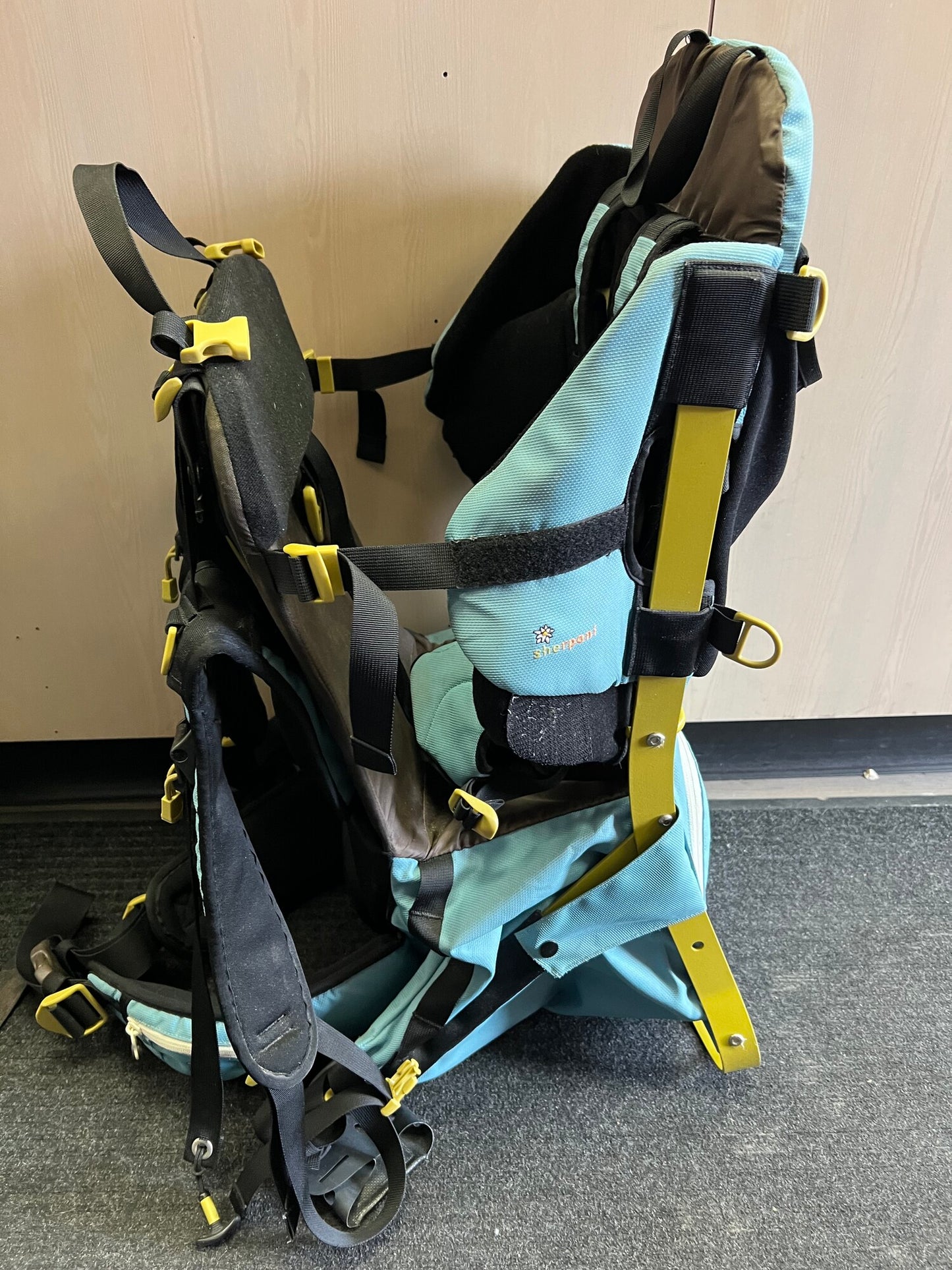 Blue  Sherpani Backpack Carrier, Max 55 Lbs