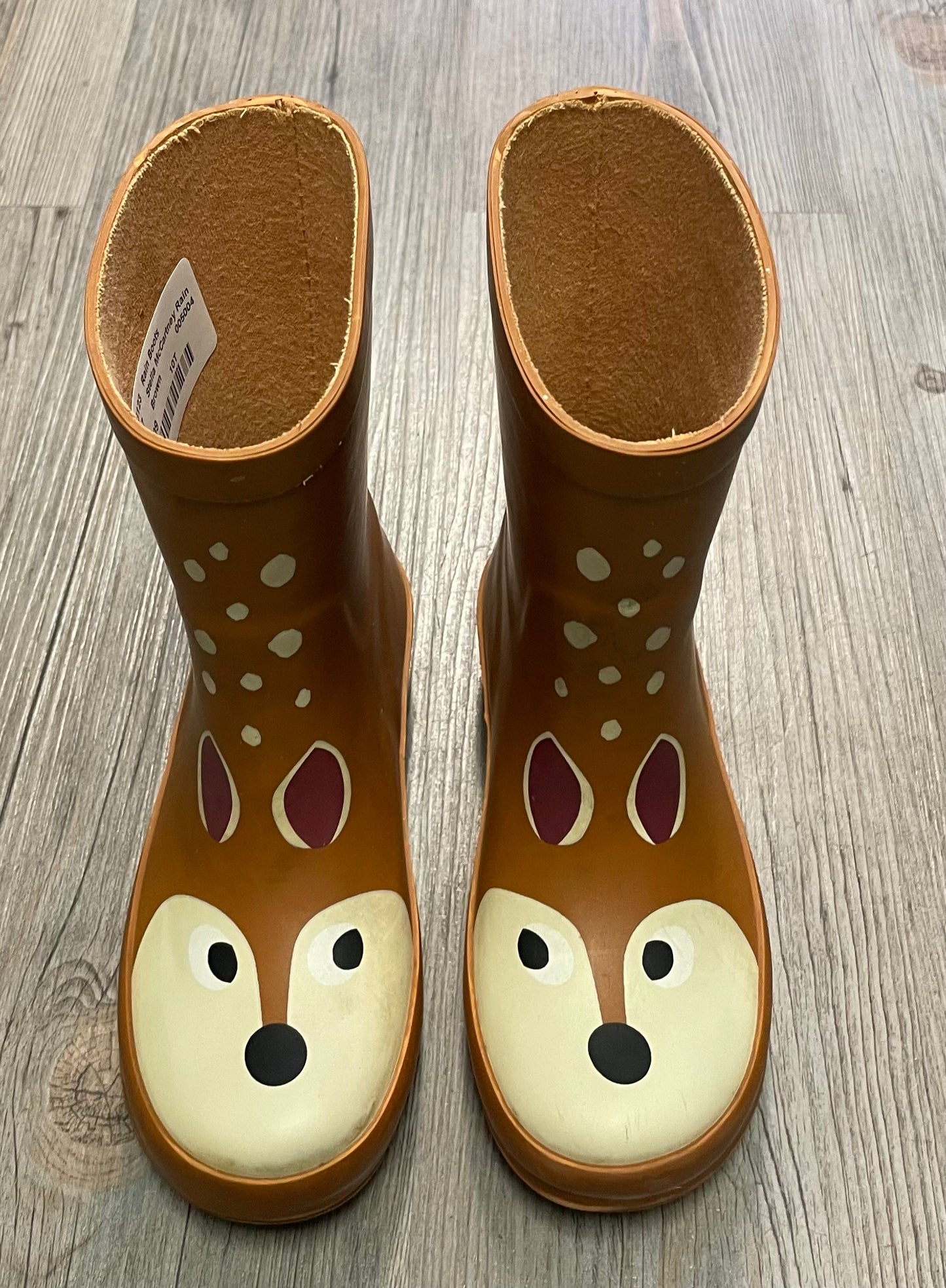 Brown  Stella McCartney Rain Boo, 10T