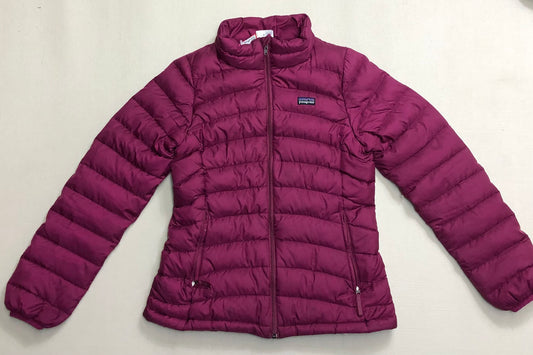 Burgundy  Patagonia Goose Down, 12Y