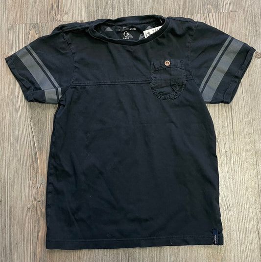Black  Noppies Tee, 5-6Y