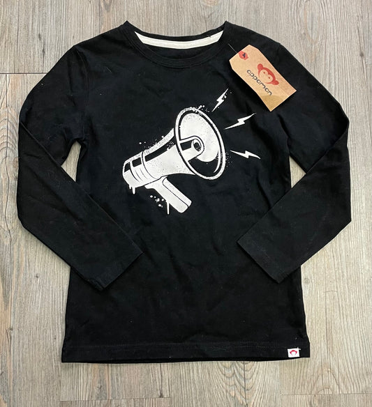 Black  Appaman LS Tee, 6Y