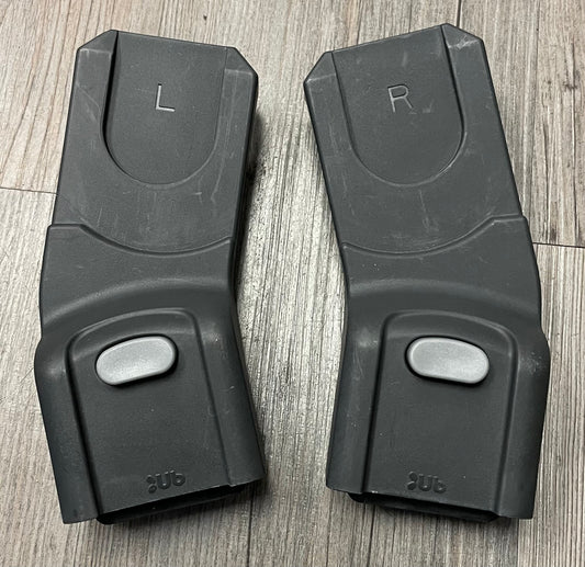 Black  Uppa Baby Carseat Adapter, Used