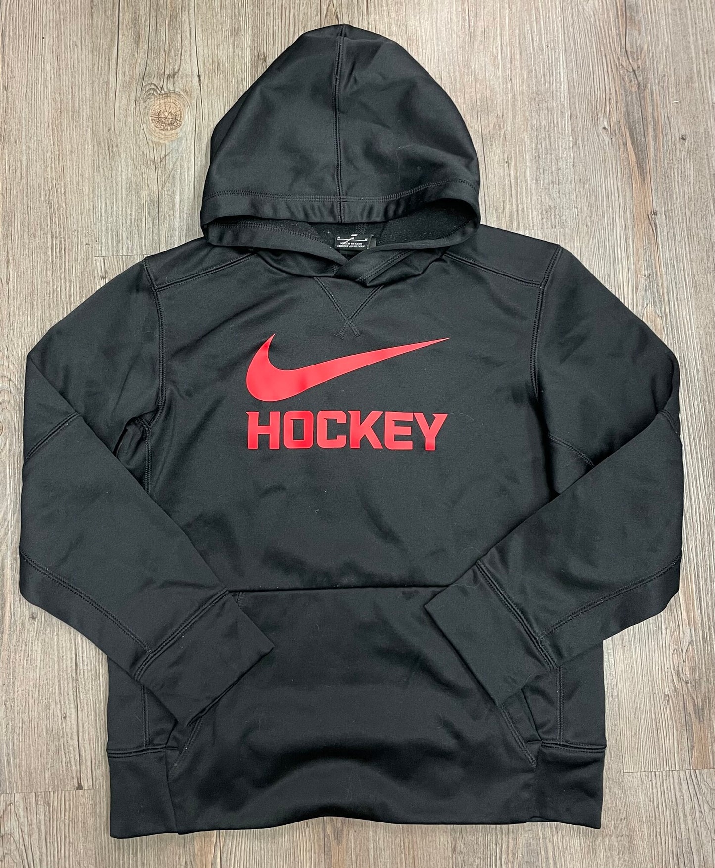 Black  Nike Pullover Hoodie, 10-12Y