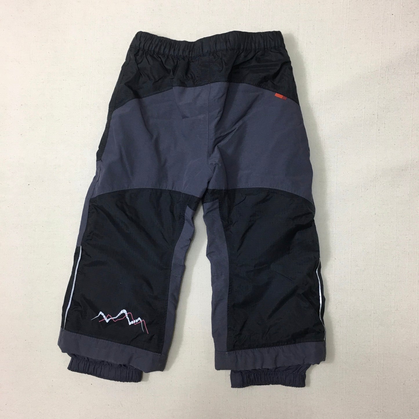 Blk /gre  Vaude Lined Ski  Pants, 2Y