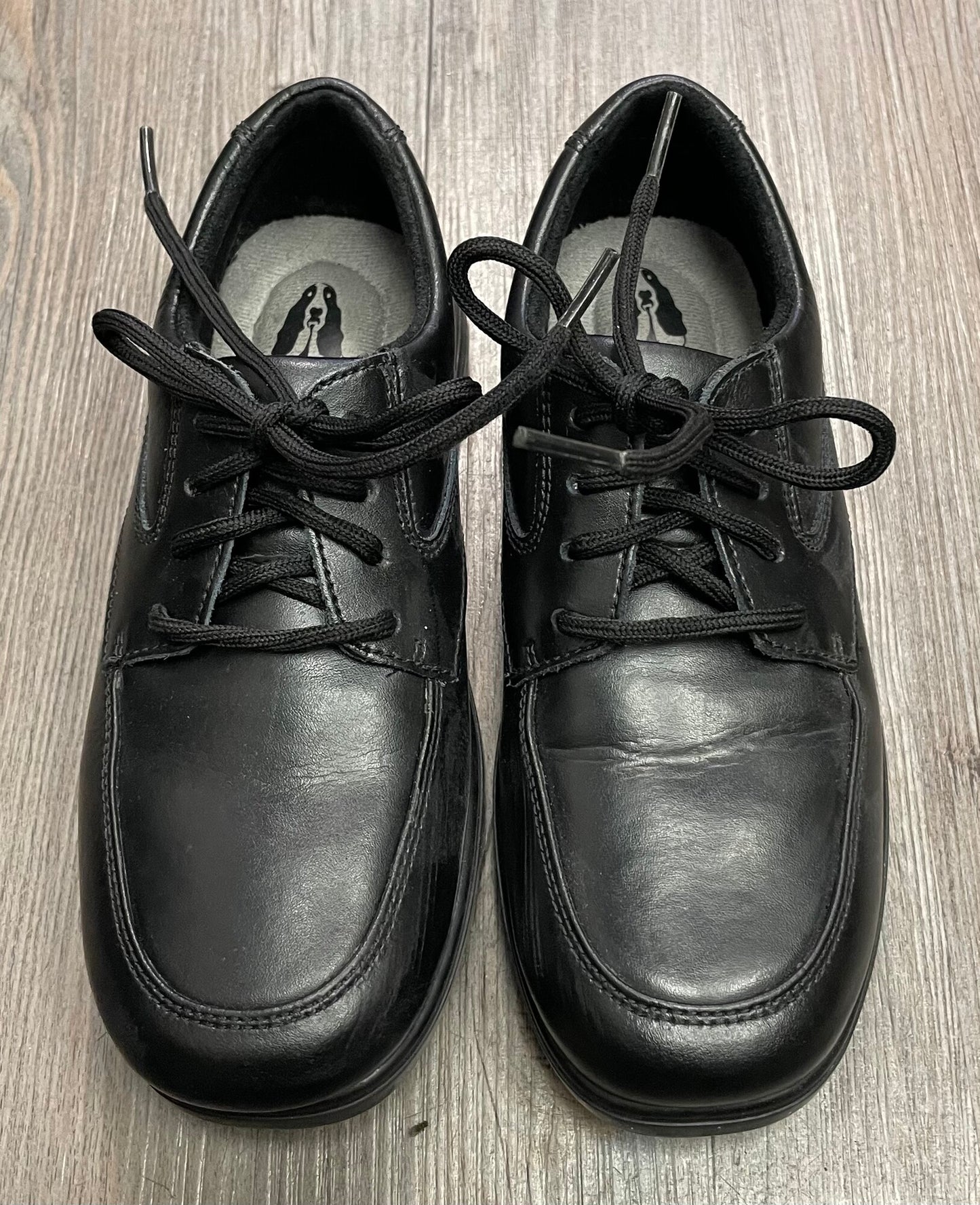 Black  Hush Puppies Dress Shoes, 2Y