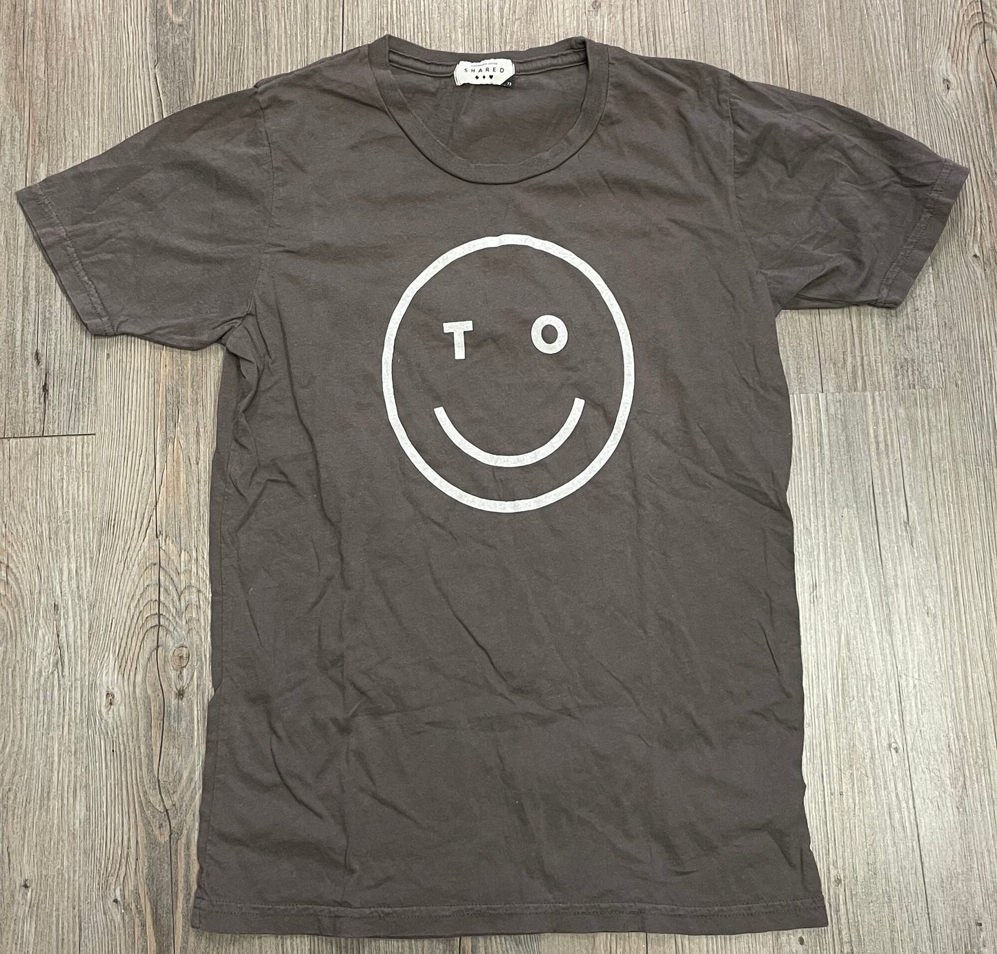 Brown  Shared Tee, 14Y