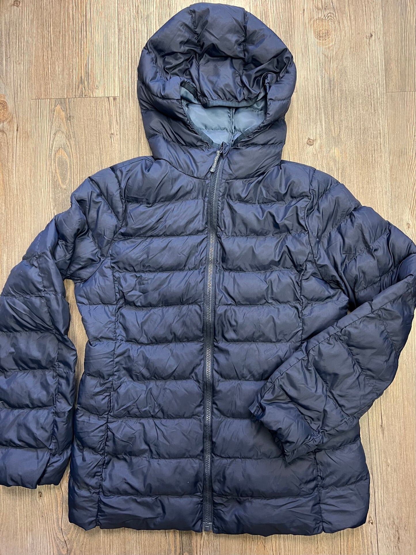 Navy  Uniqlo Puffer Jacket, 13Y