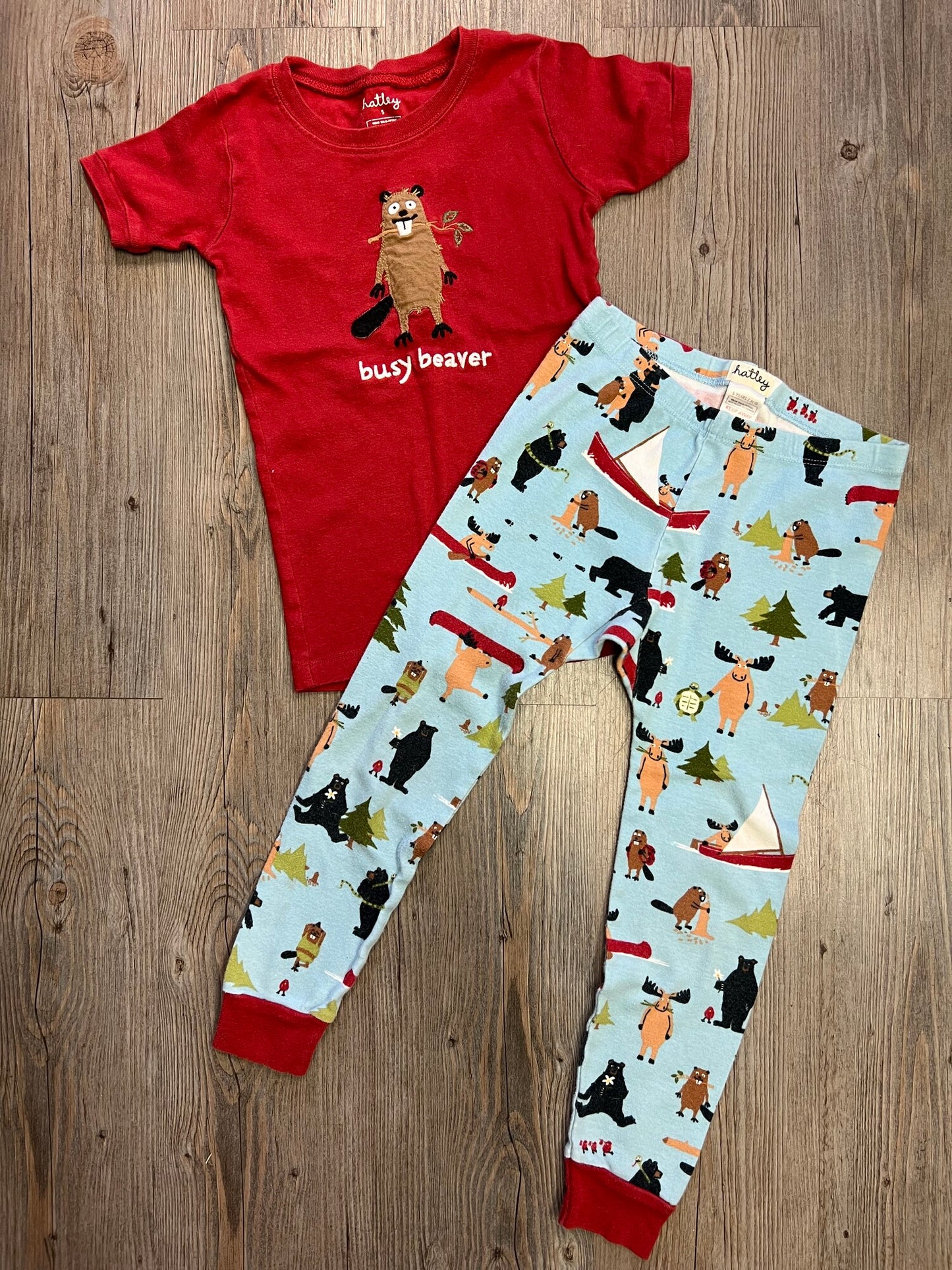 Multi  Hatley Pj Set, 5Y