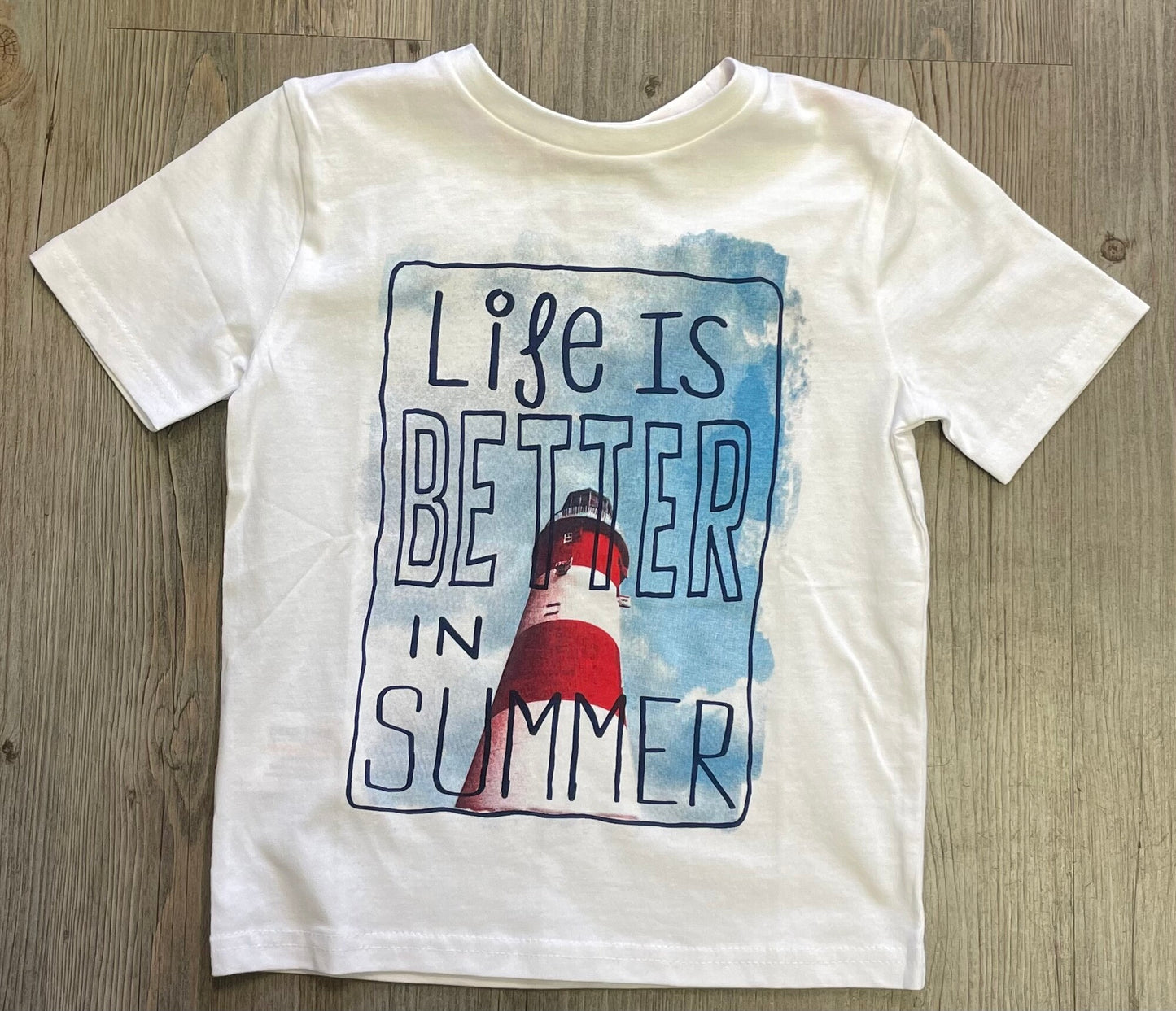 White  Boboli Tee - 1100, 4Y