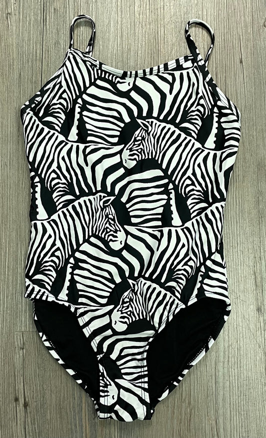 Blk/whit  Gap Bathing Suit, 6-7Y