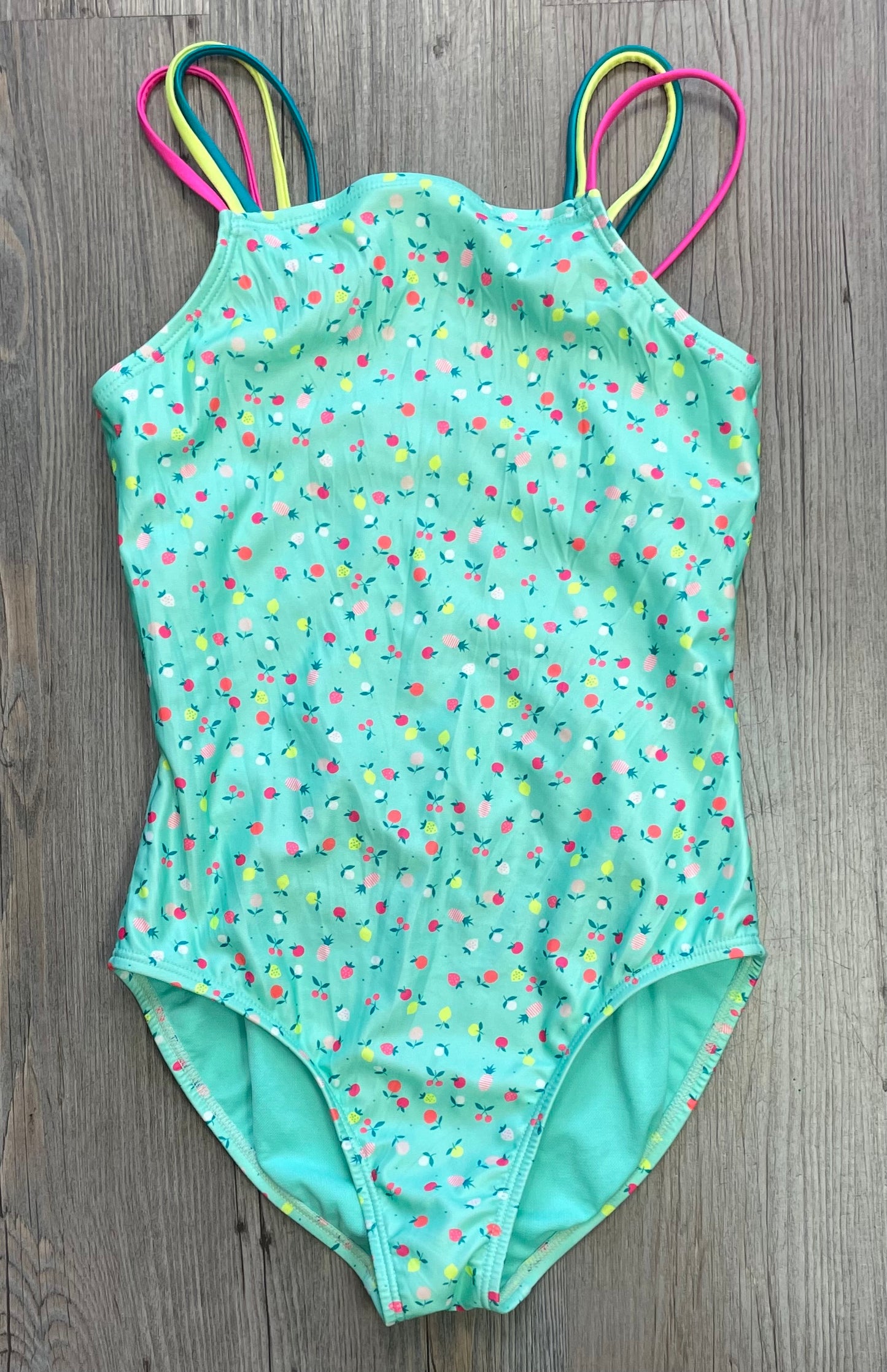 Multi  Gap Bathing Suit, 10Y