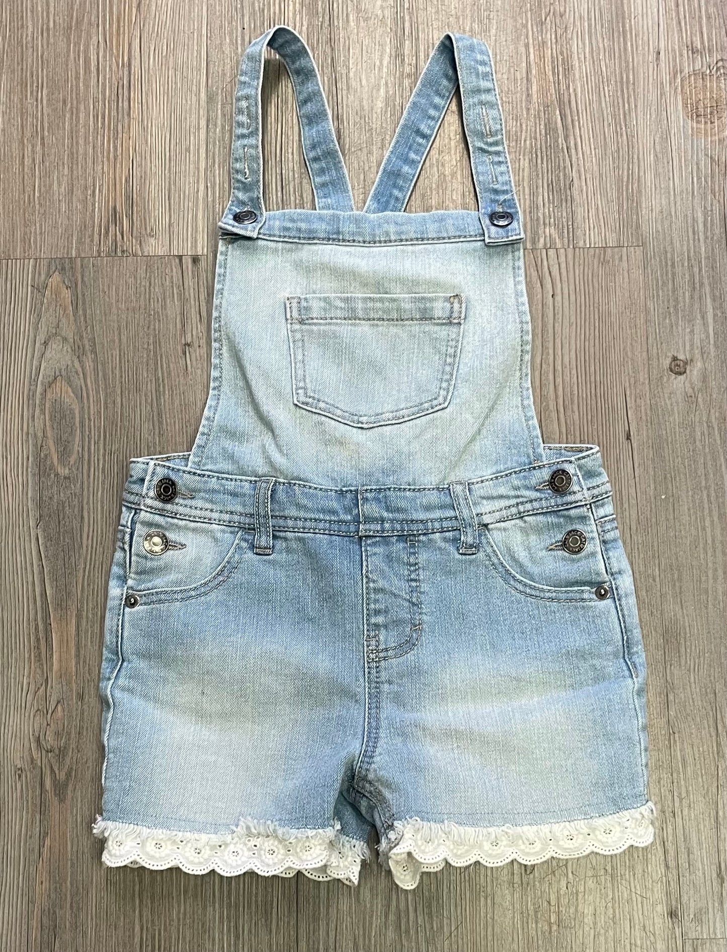Liteblue  Cat & Jack Denim Romper, 6Y