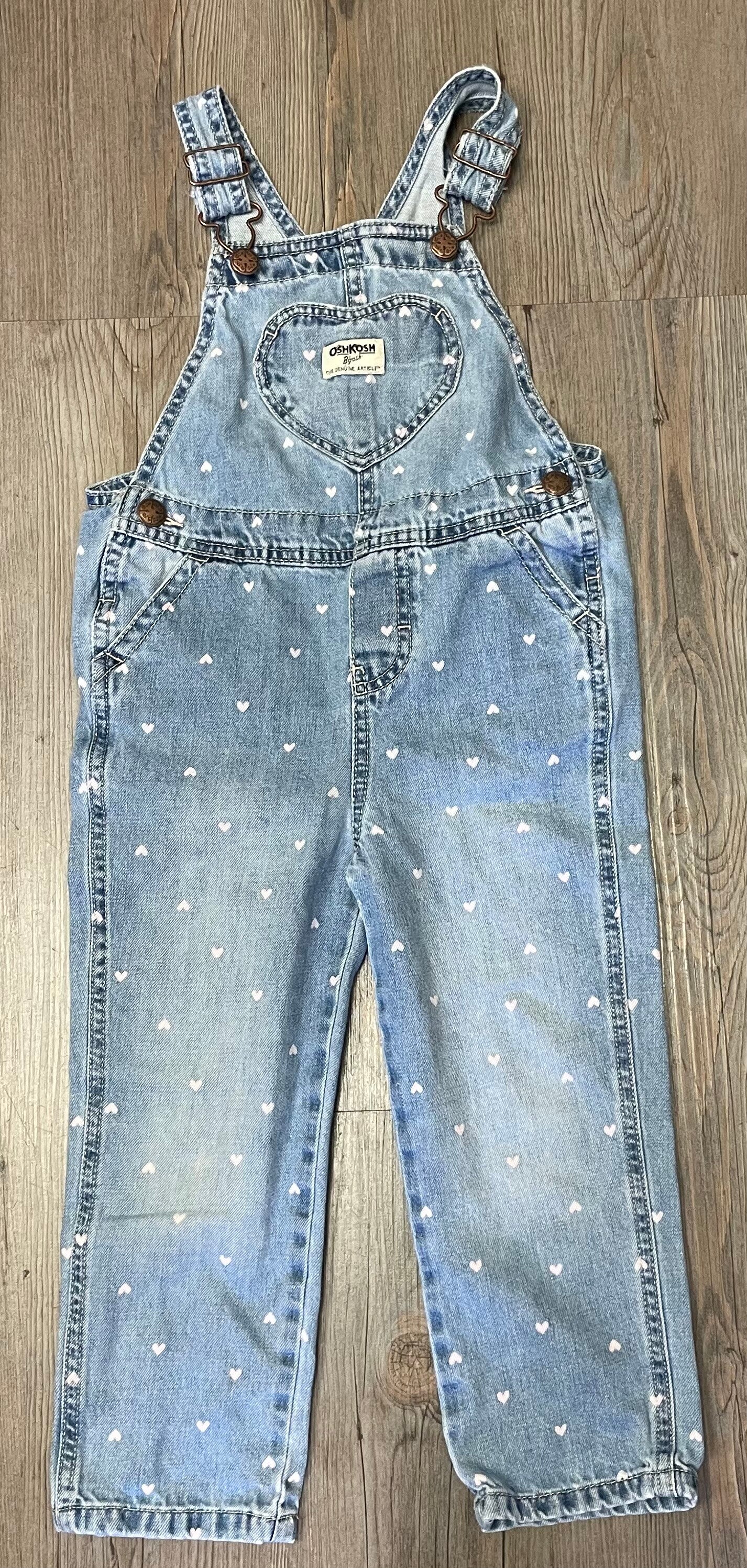 Blue  Oshkosh Overall, 4Y