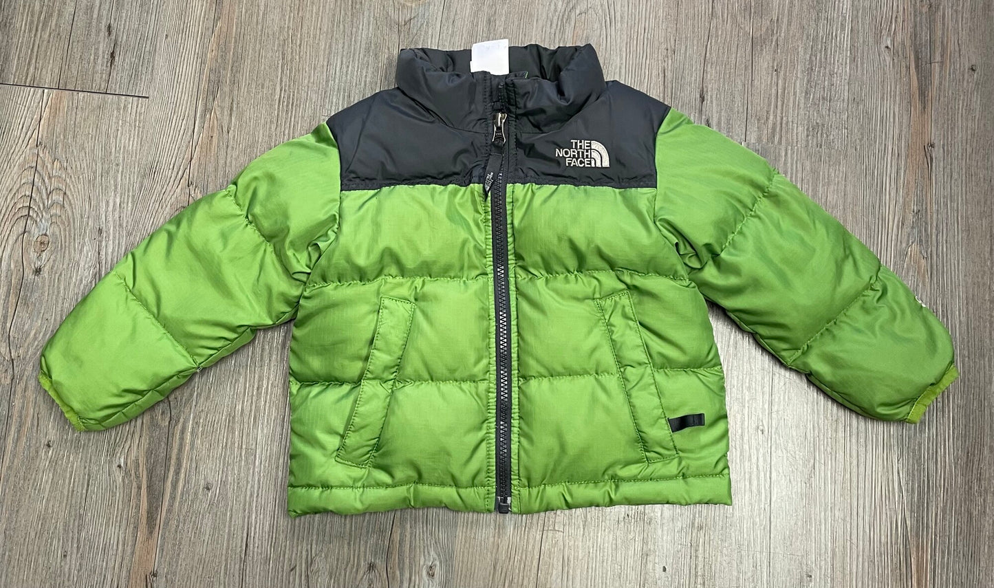Green  Northface Downfill Jacket, 2Y