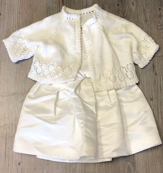 White  Us Angels Dress, 18M