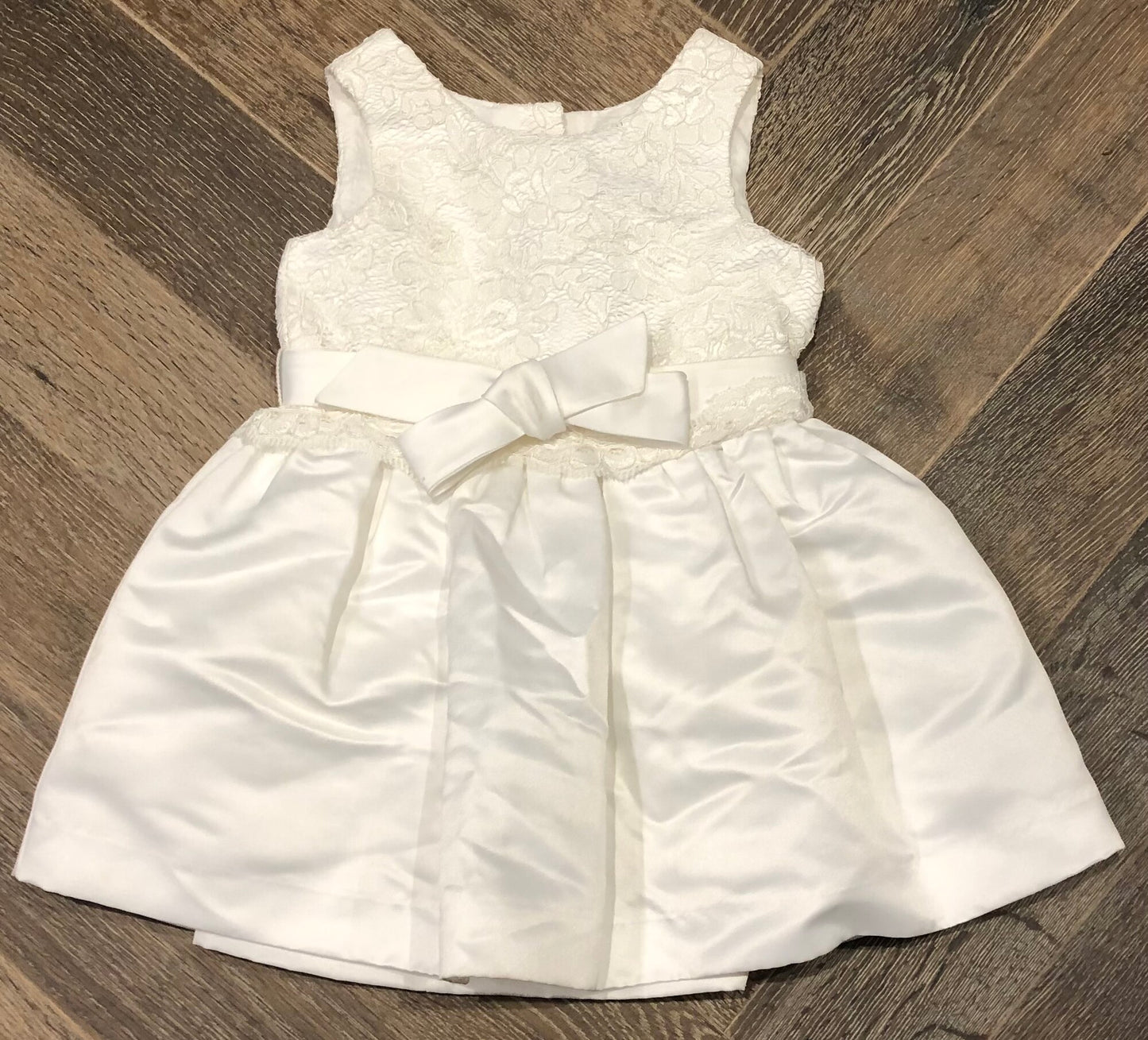 White  Us Angels Dress, 18M