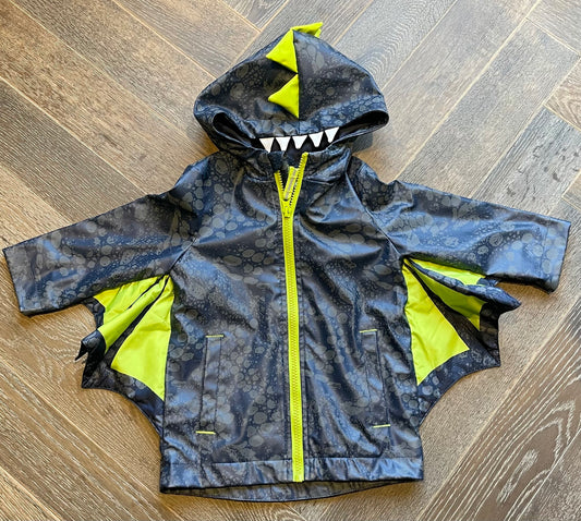 Grey/blu  Cat & Jack Lined Rain Jac, 18M