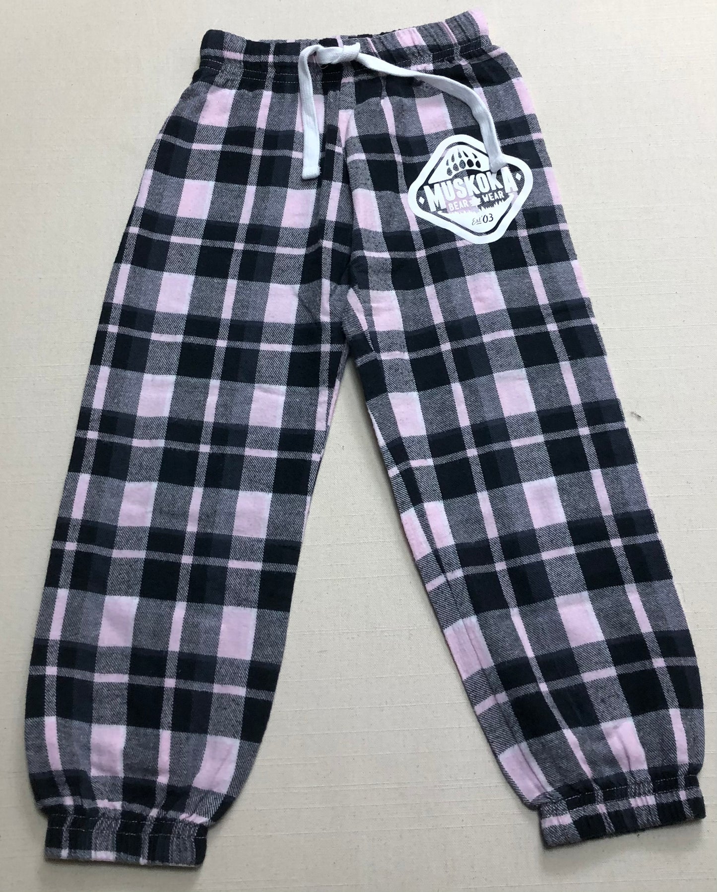 Plaid  Muskoka Bear Wear Pants, 4-5Y
