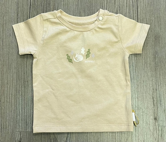 Sand  Noppies Organic Tee, 1-2M