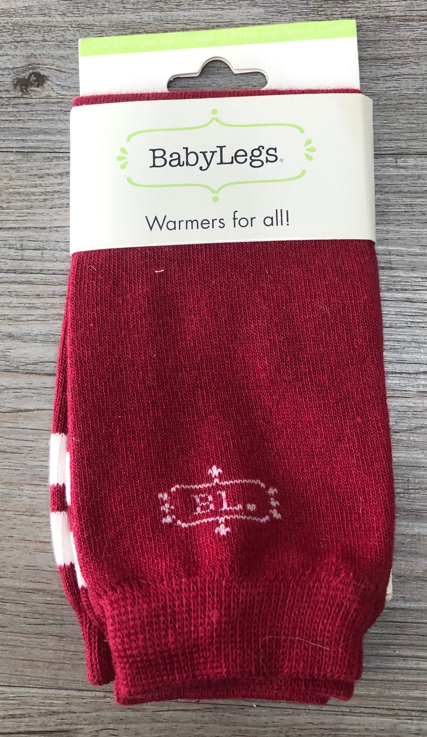 Maroon  Baby Legs Warmers, One Size