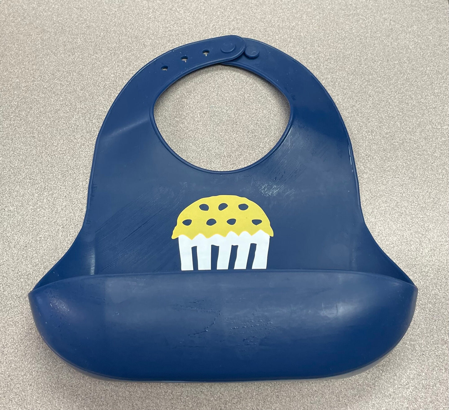 Navy  Silicon Bib Bella Tunno, Pre-owned