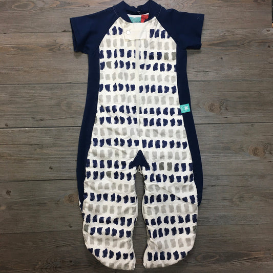 Blue/Wh.  Ergo Pouch Sleep Sack, 2-12M