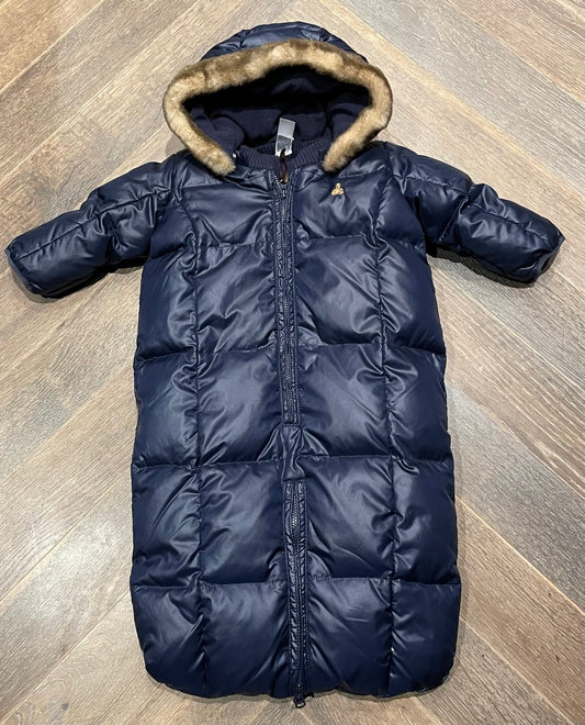 Navy  Baby Gap Buntingsuit, 3-6M