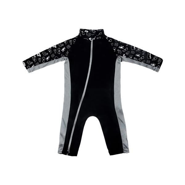 Black  Stonz Sun Suit - Print, 2Y