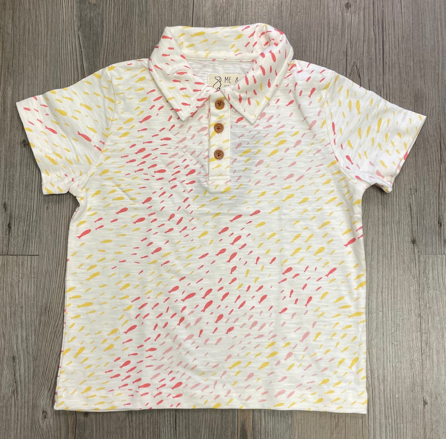 Coral  Me & Henry Polo SL, 5-6Y