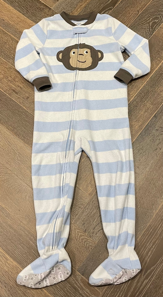 Blue  Carters Pj Onesie, 4Y