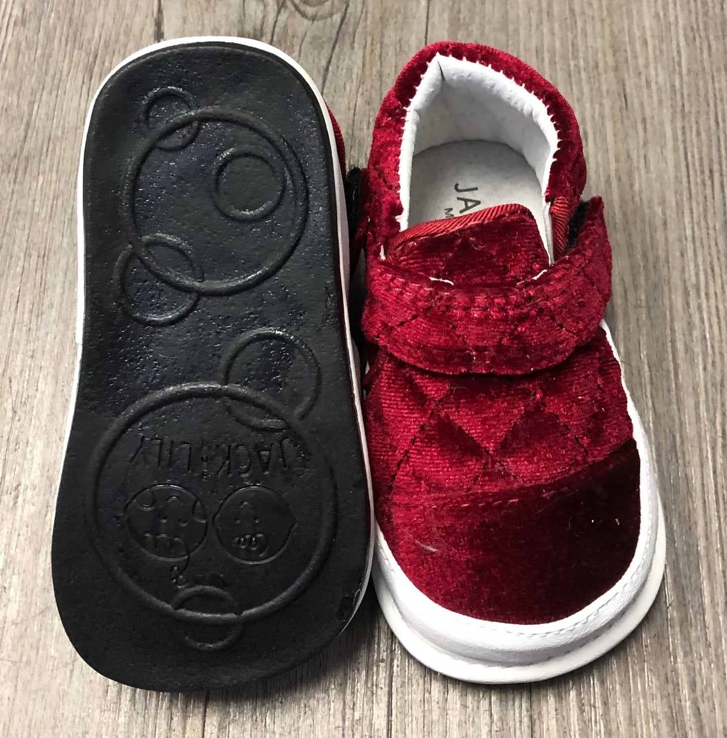 Maroon  Jack & Lily - My Shoes, 12-18M