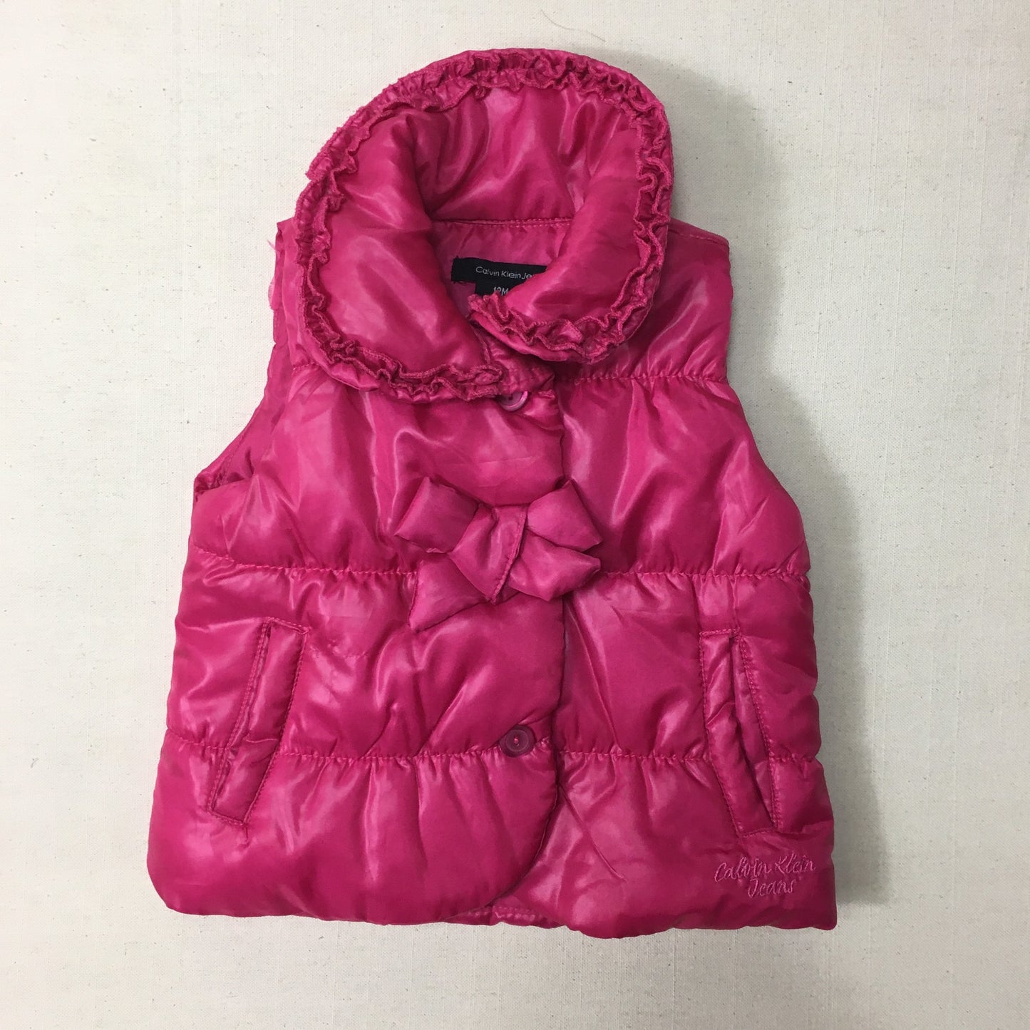 Pink  Calvin Klein Vest, 12M