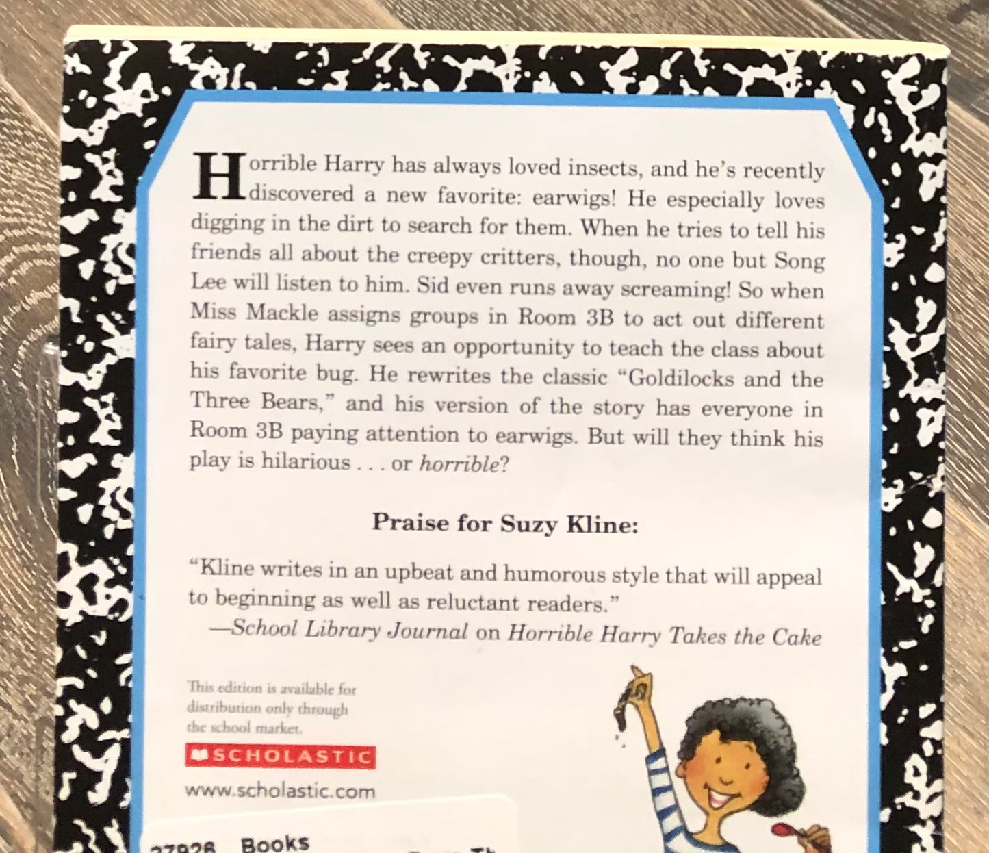 Multi  Horrible Harry Bugs The T, Paperback
