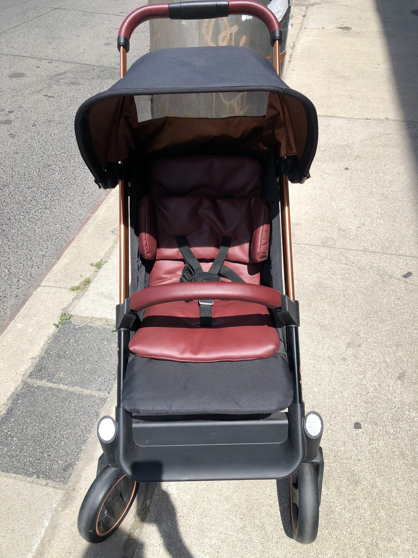 Maroon  ICOO Acrobat Stroller, 44lbs Max