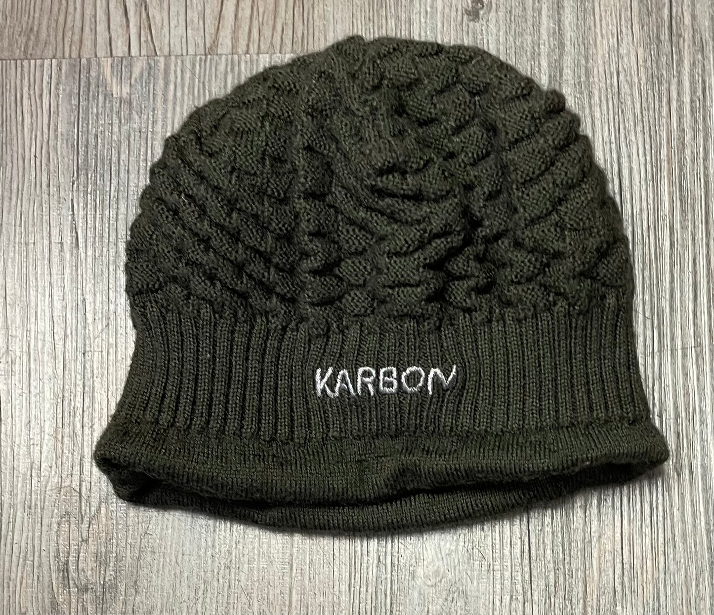 Green  Karbon Fleelined Hat, 4-5Y
