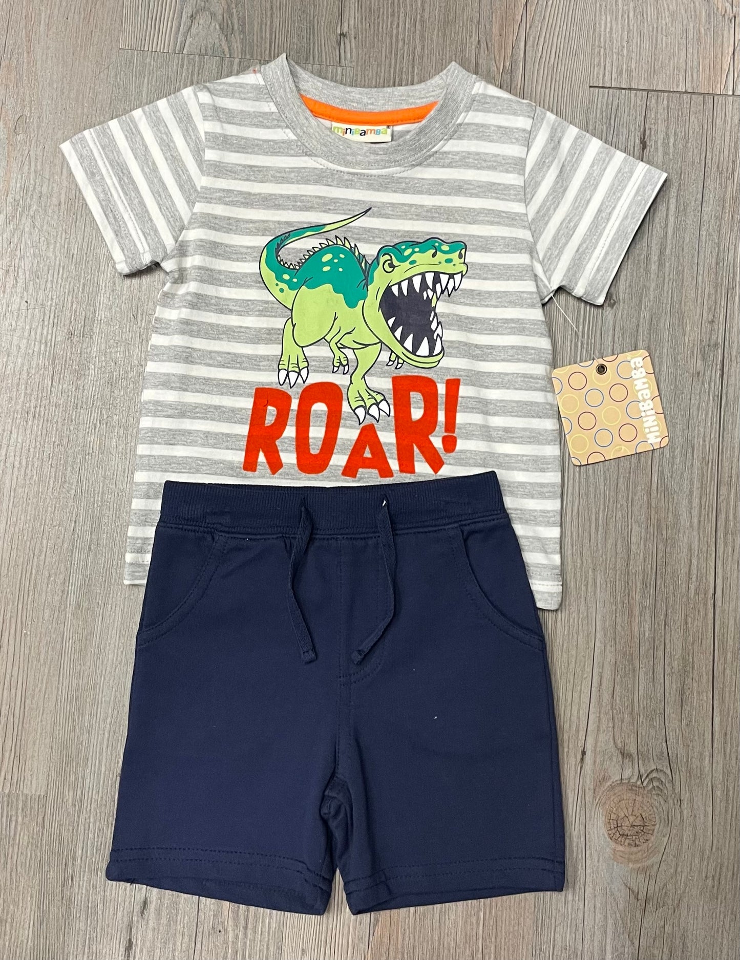 Multi  Minibamba Clothing 2pc Se, 12M