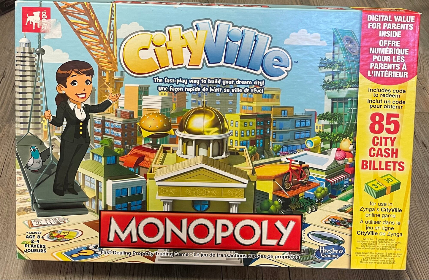 Blue  Monopoly - CityVille, 8Y+