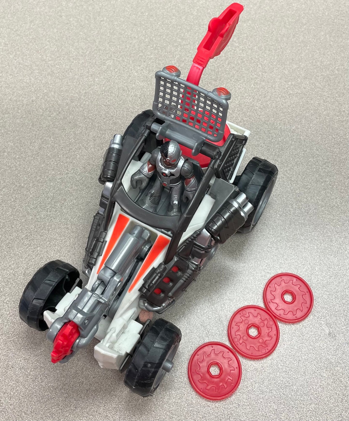 Grey  Cyborg Saw Buggy Vehicle, Pre-owned