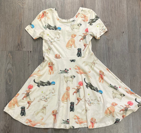 Dogs  Tickety- Boo Twirl Dress, 2Y