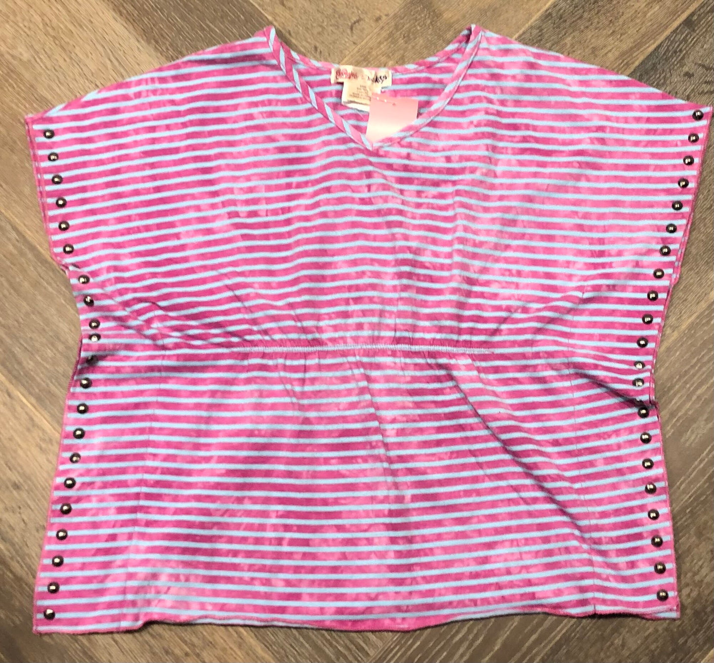 Pink  Ragdoll  & Rockets Shirt, 6Y