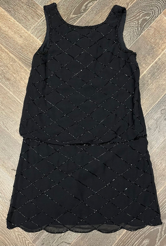 Black  MEXX Beaded Dress, 9Y