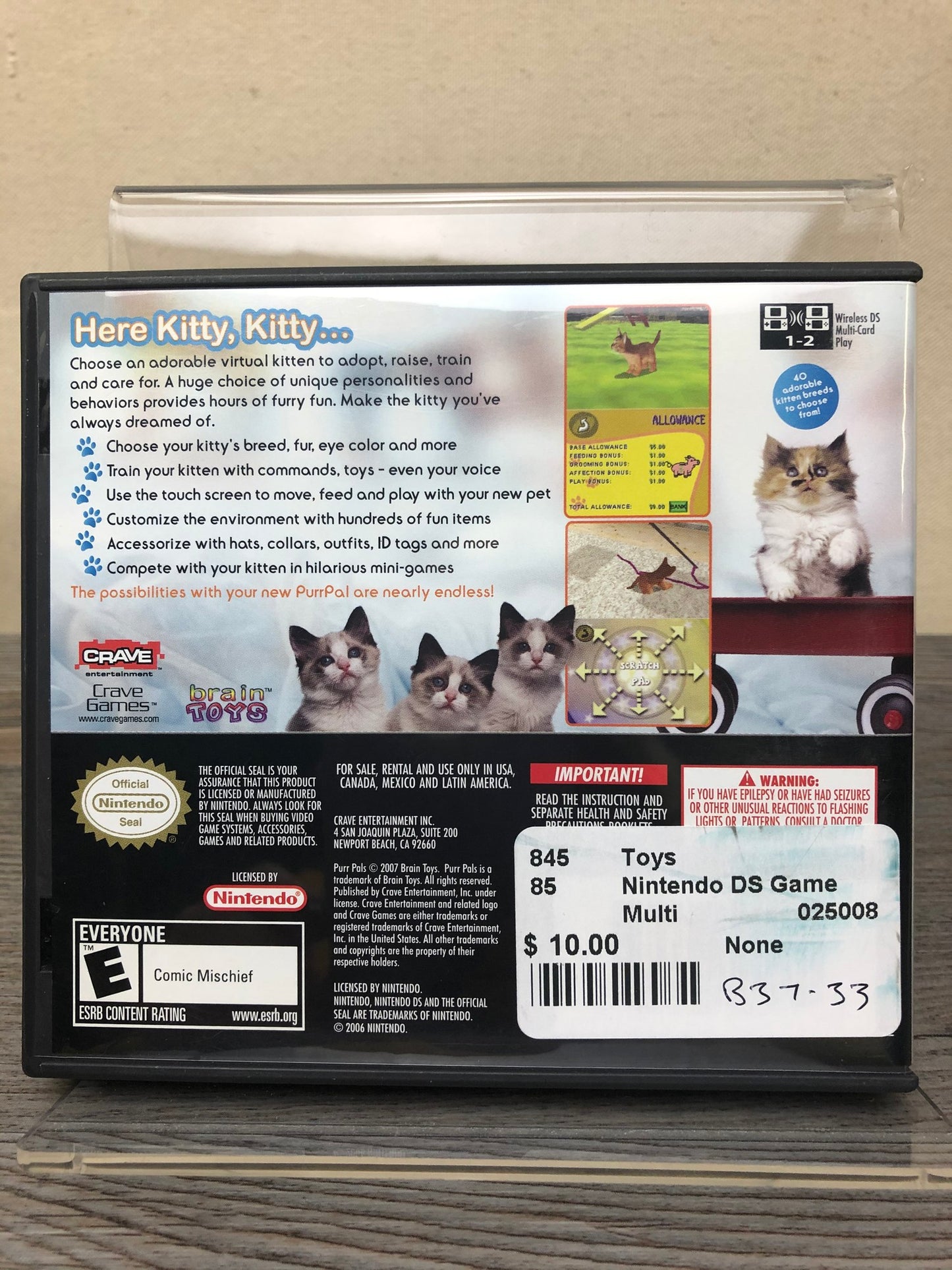 Multi  Nintendo DS Game, None